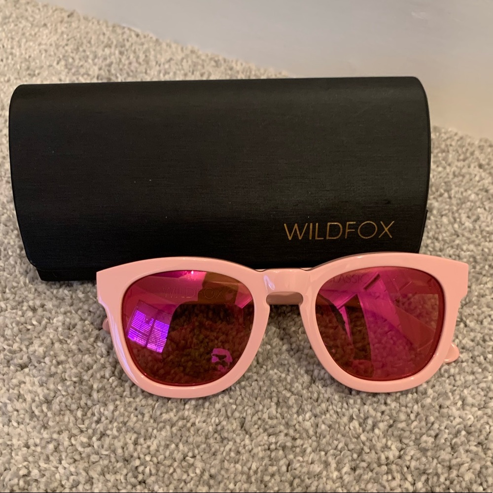 Wildfox Classic Fox Pink Sunglasses